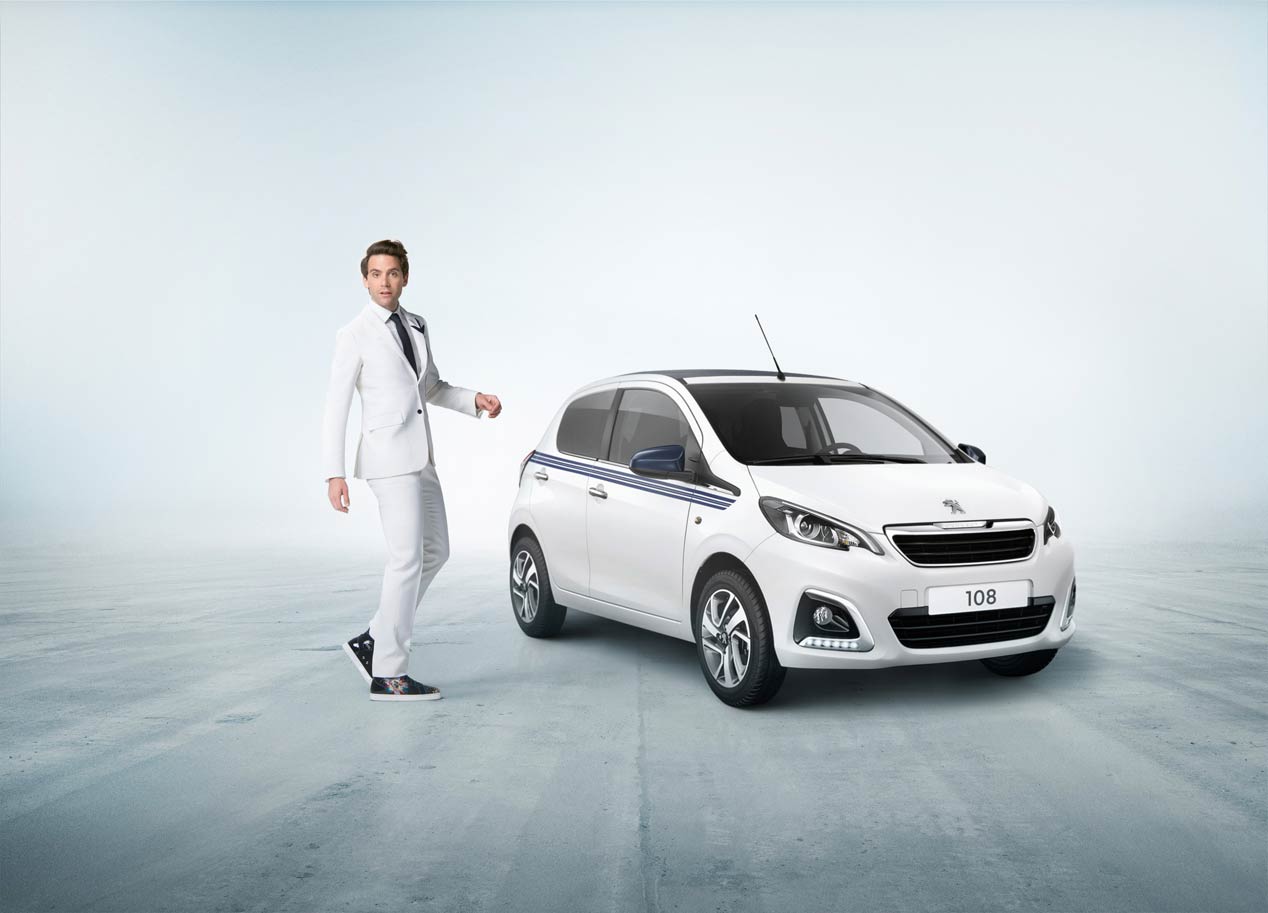 Peugeot 108 Collection, nueva edición especial con padrino de lujo