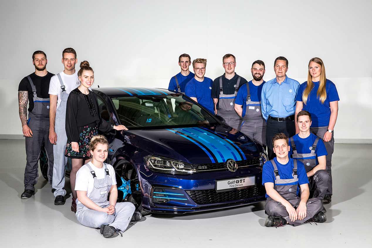 VW Golf GTI First Decade, así es el Golf más potente del momento