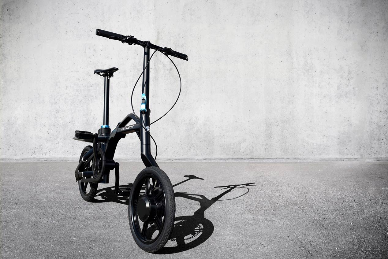 eF01, la nueva bicicleta eléctrica plegable de Peugeot