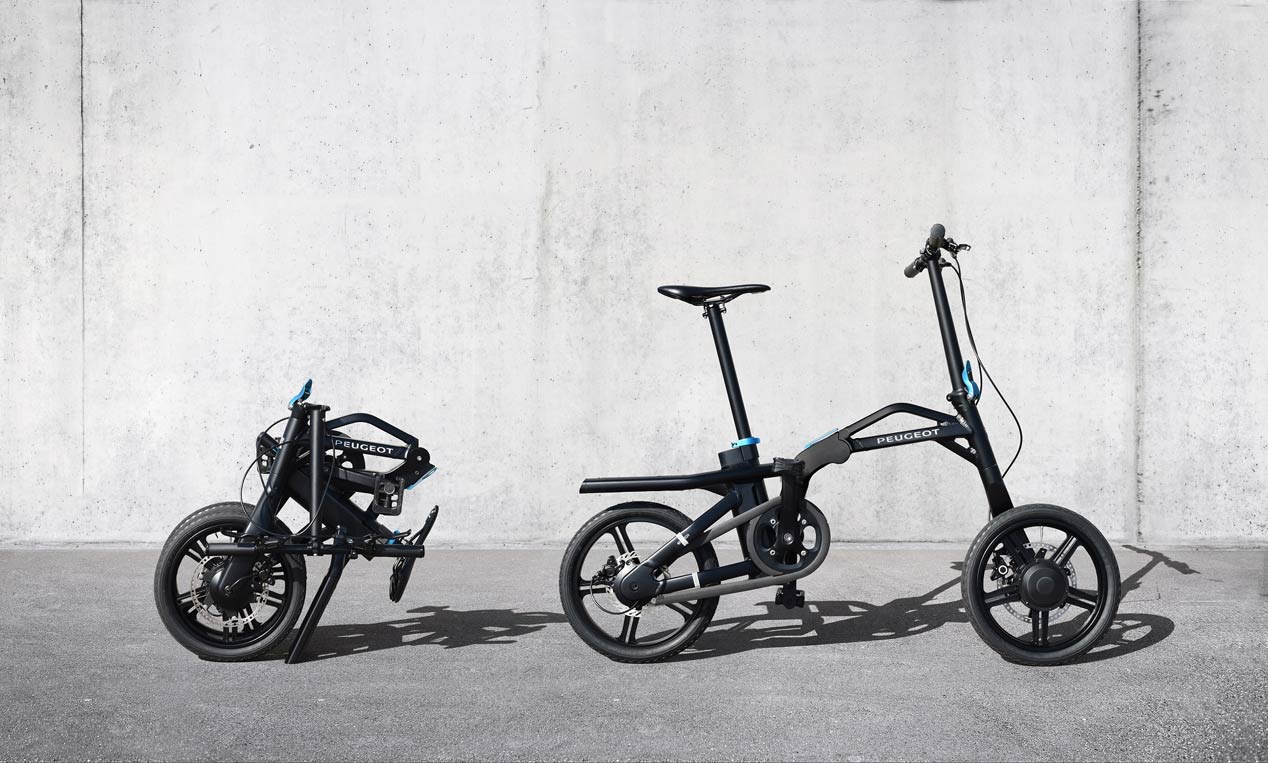 eF01, la nueva bicicleta eléctrica plegable de Peugeot