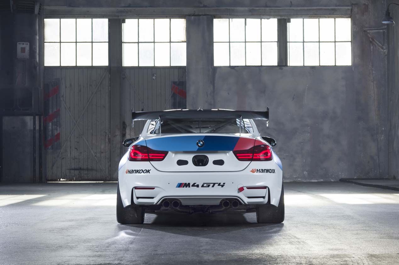 El nuevo BMW M4 GT4 en fotos