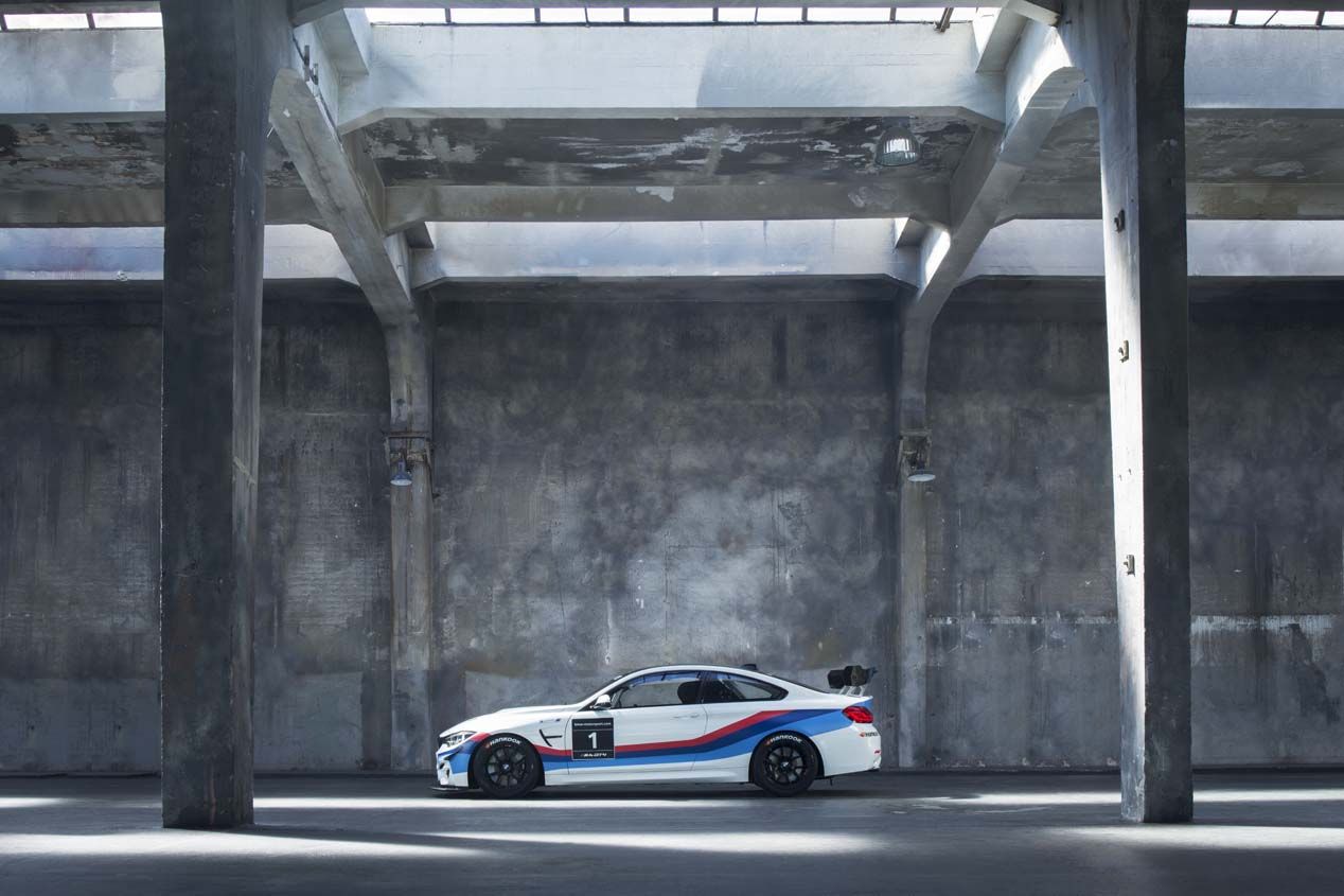 El nuevo BMW M4 GT4 en fotos