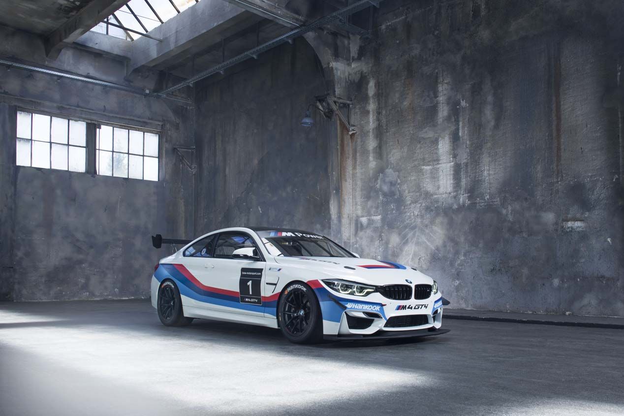 El nuevo BMW M4 GT4 en fotos