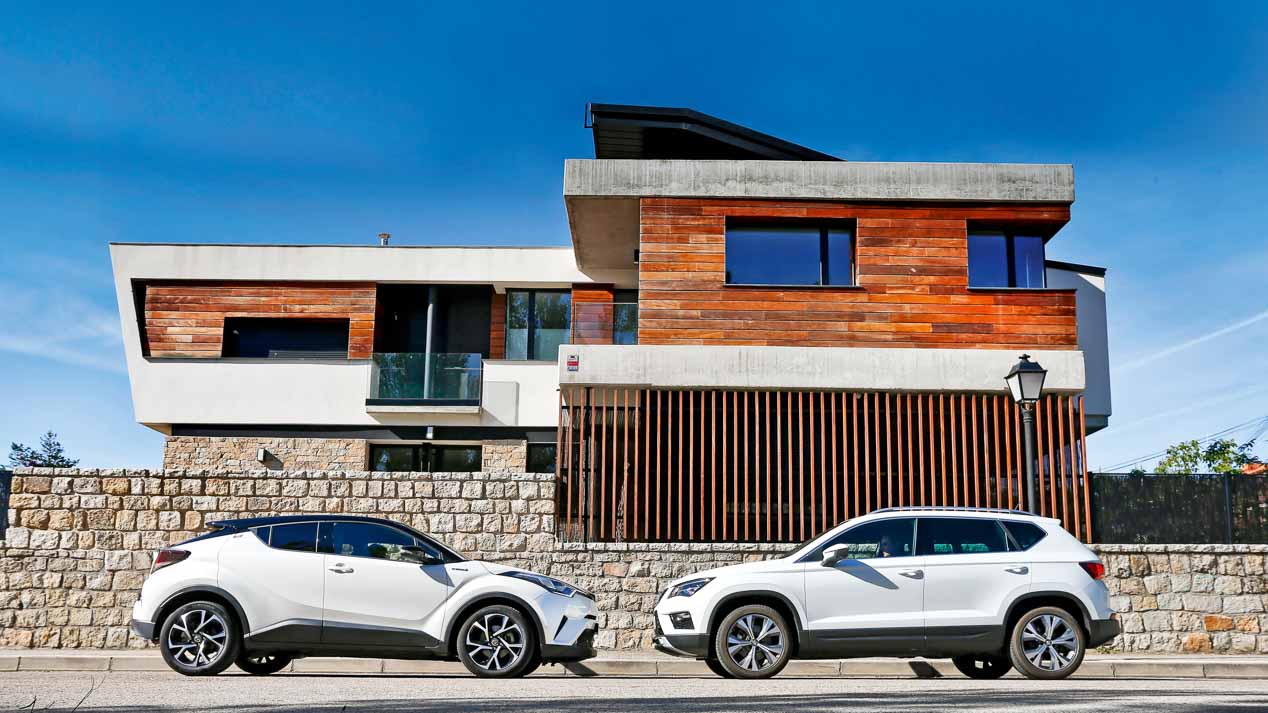 Comparativa: Toyota C-HR vs Seat Ateca 1.4 EcoTSI