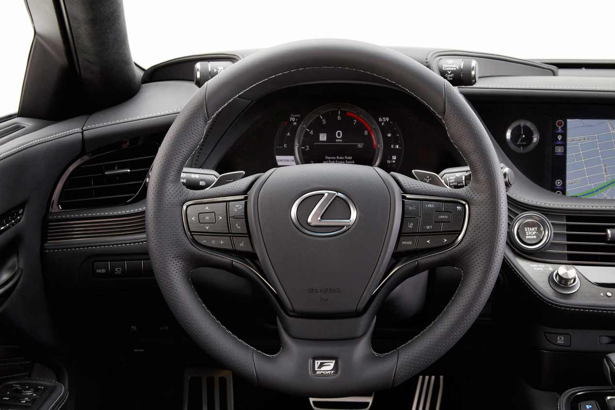 Lexus LS 500h F-Sport, sus mejores fotos