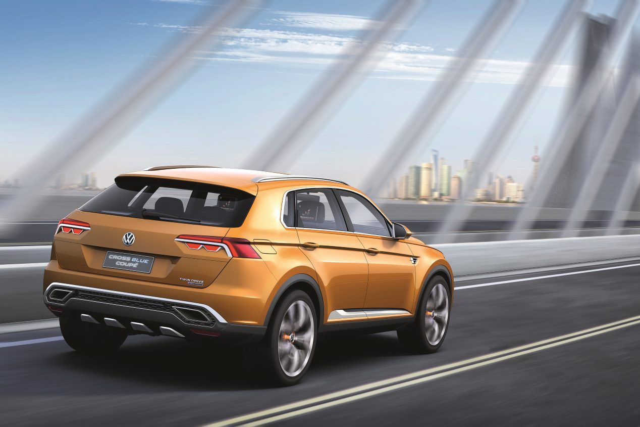Volkswagen Tiguan Coupé 2018 y sus rivales