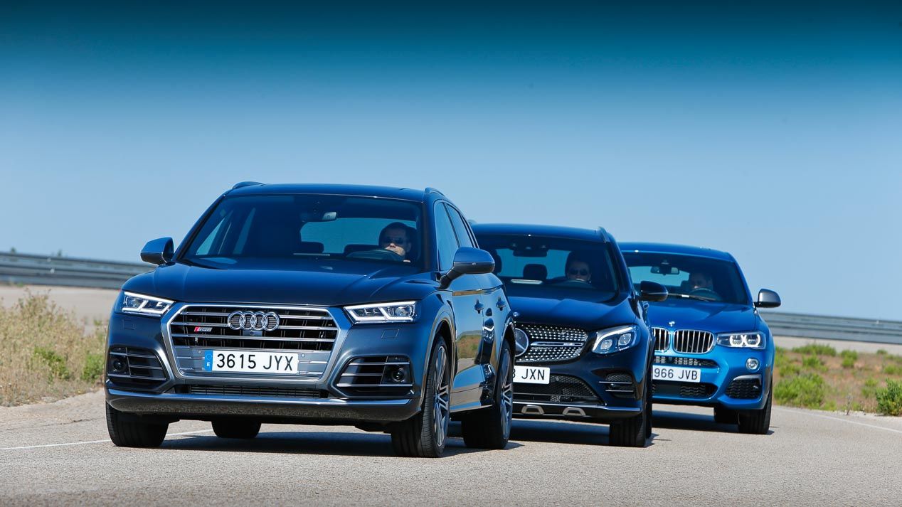 Audi SQ5, BMW X4 M40i y Mercedes-AMG GLC 43, tres SUV de enfoque deportivo