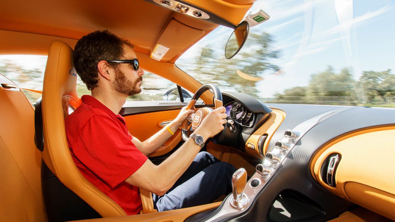 Probamos el nuevo Bugatti Chiron, el coche de los 1.500 CV