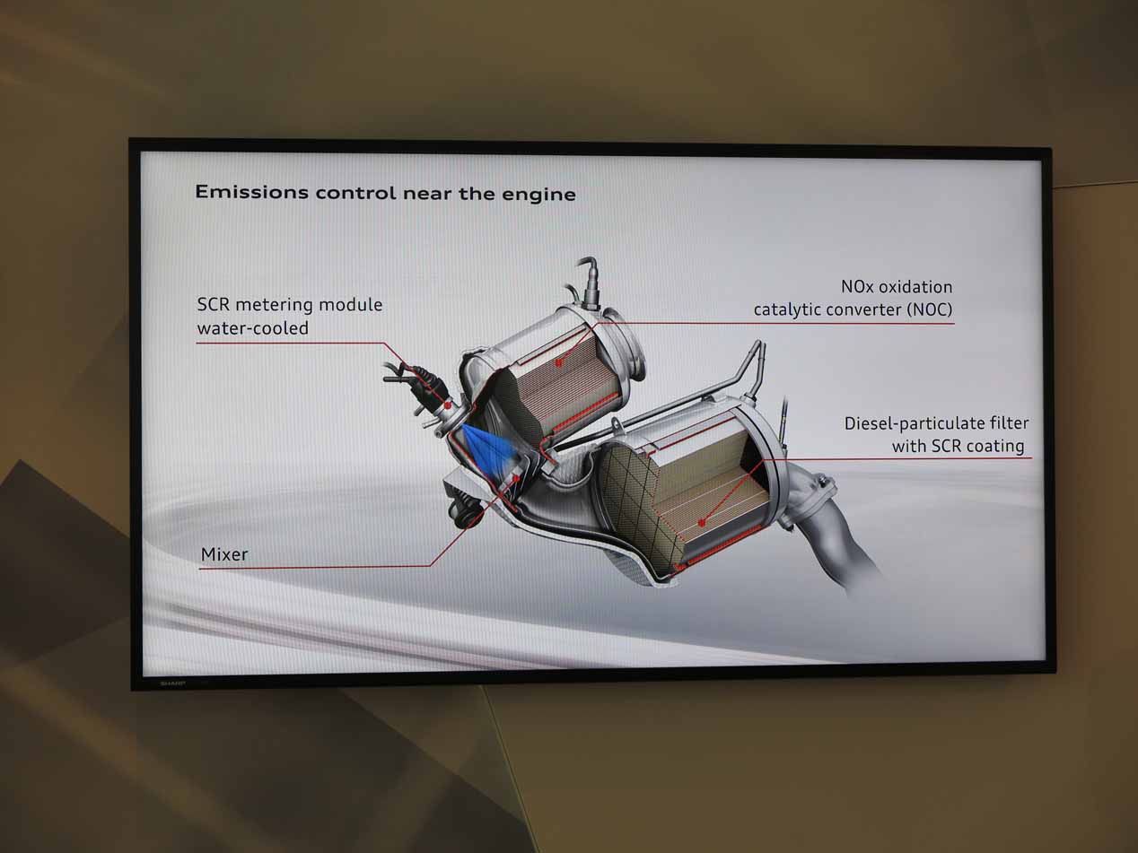 Motores en V "electrificados" del nuevo Audi A8