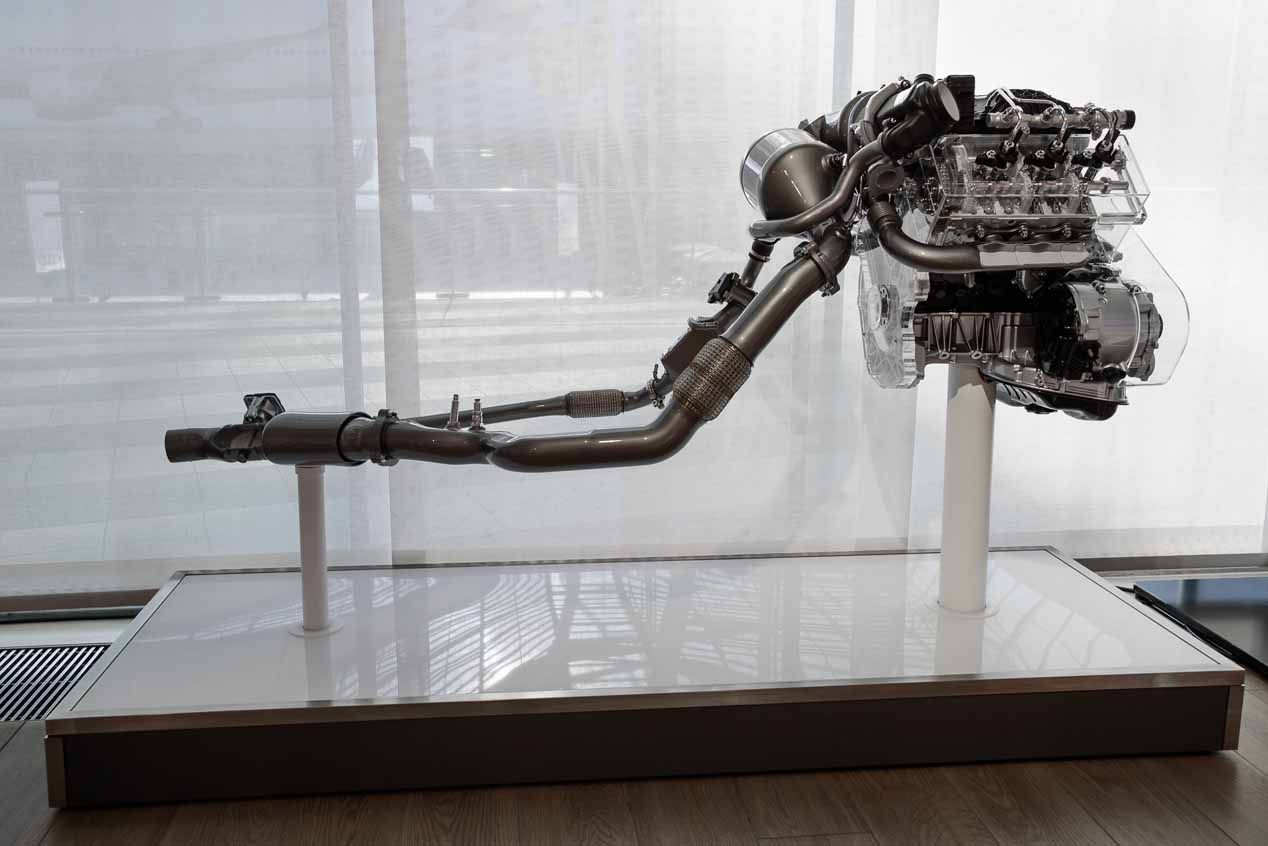 Motores en V "electrificados" del nuevo Audi A8