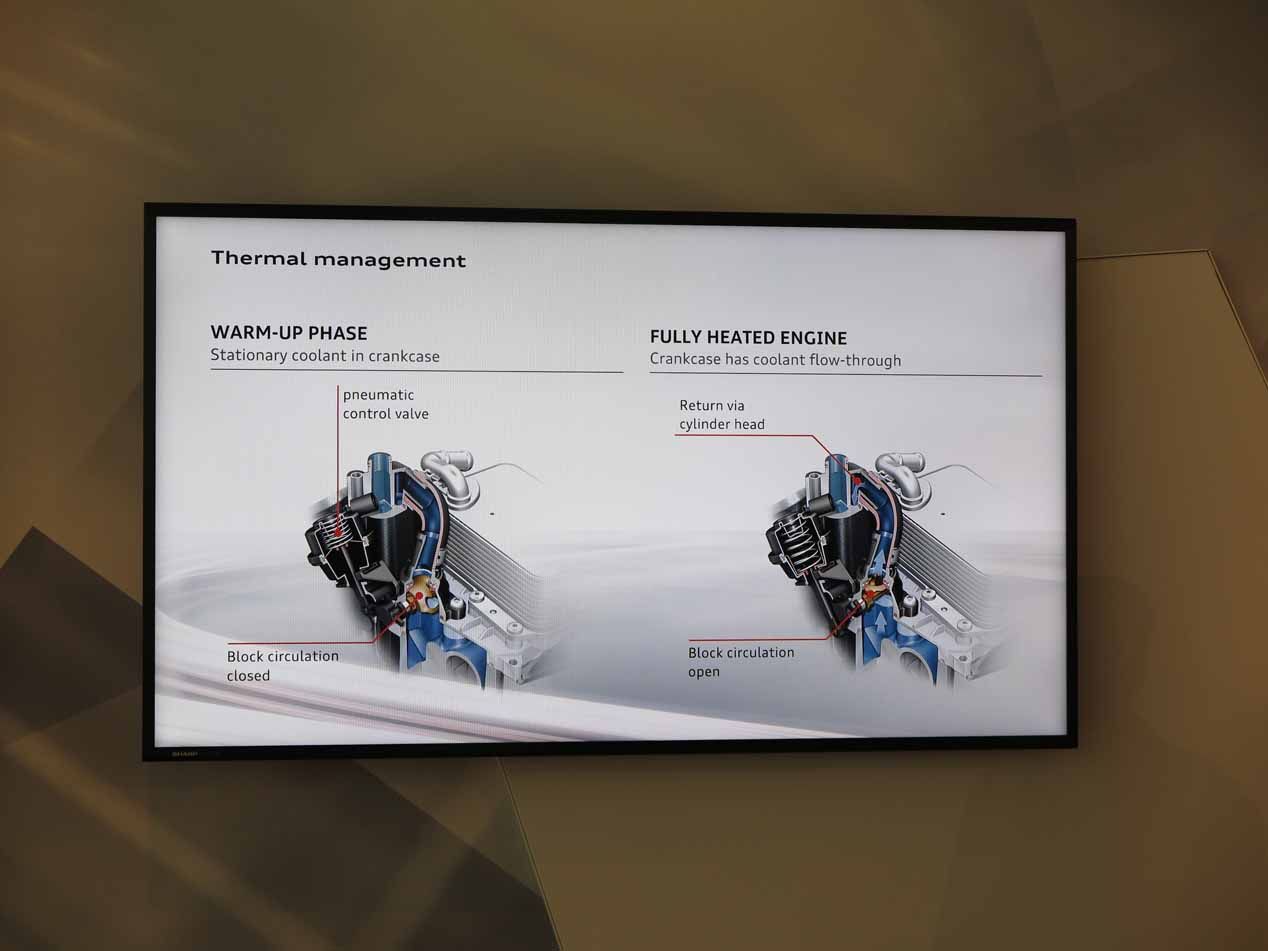 Motores en V "electrificados" del nuevo Audi A8