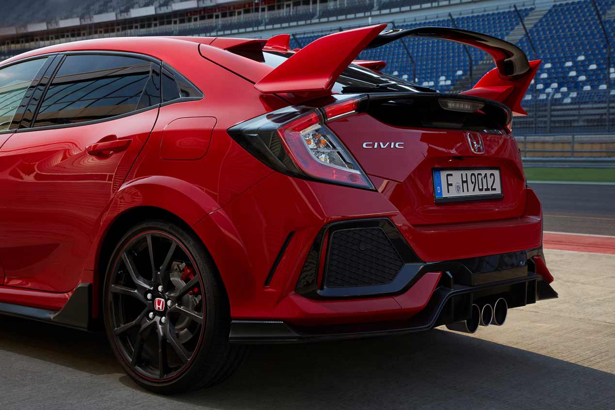 Honda Civic Type R 2017: las FOTOS de este brutal deportivo