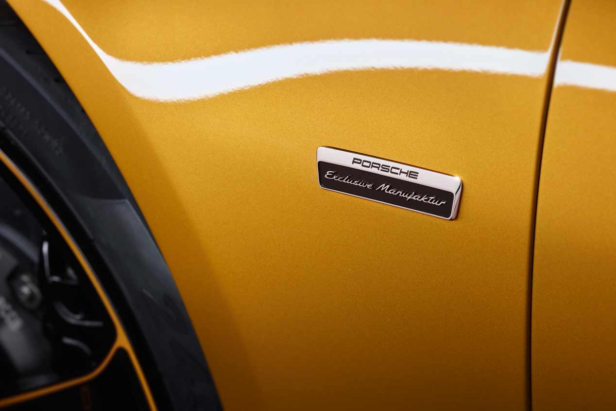Porsche 911 Turbo S Exclusive Series, sus mejores fotos