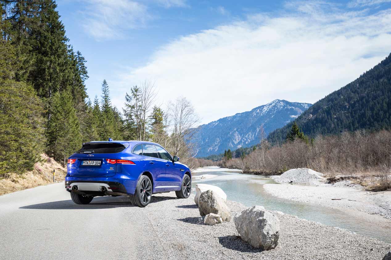 Jaguar F-Pace 2018, lo conducimos. Las mejores imágenes