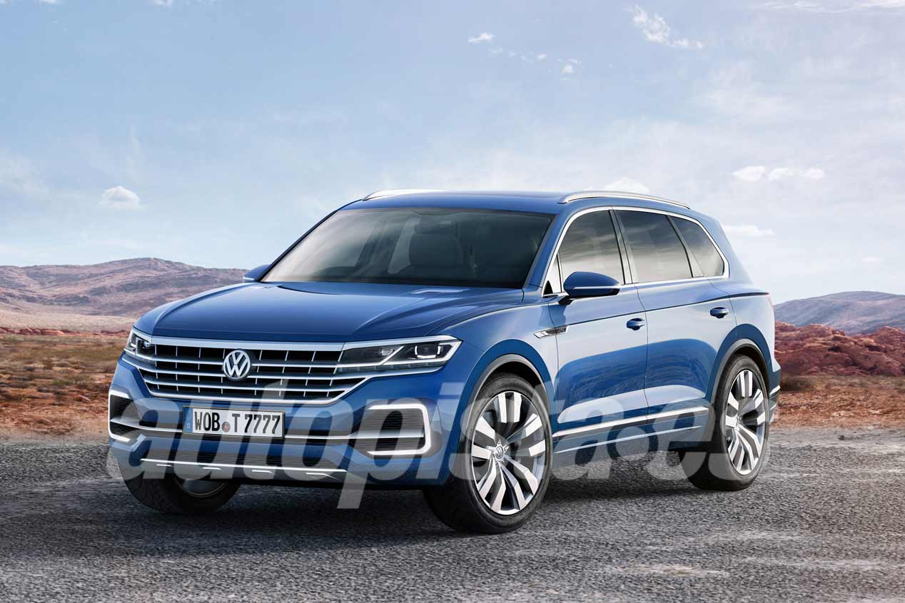 El nuevo VW Touareg llegará en noviembre de 2017