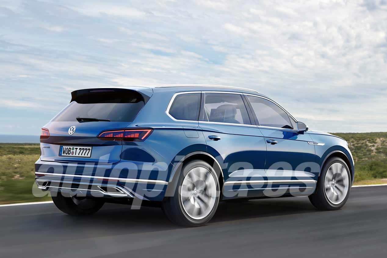 El nuevo VW Touareg llegará en noviembre de 2017
