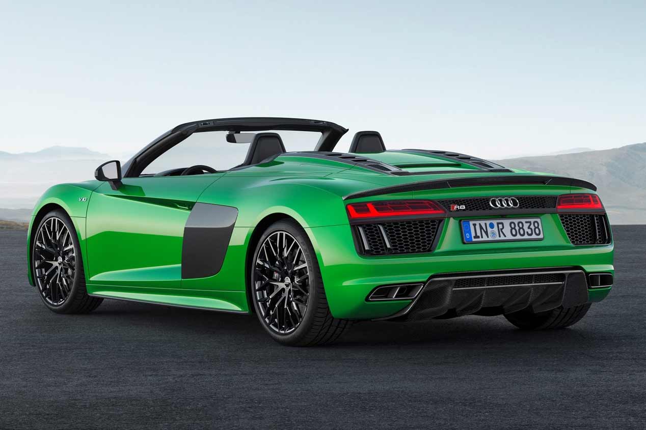 Audi R8 Spyder V10 Plus: el descapotable más rápido y extremo de Audi