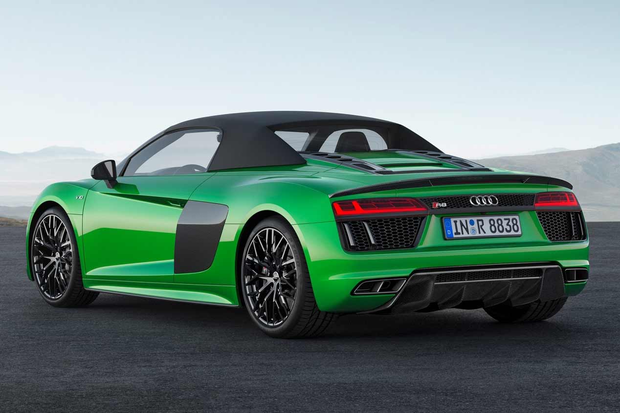 Audi R8 Spyder V10 Plus: el descapotable más rápido y extremo de Audi