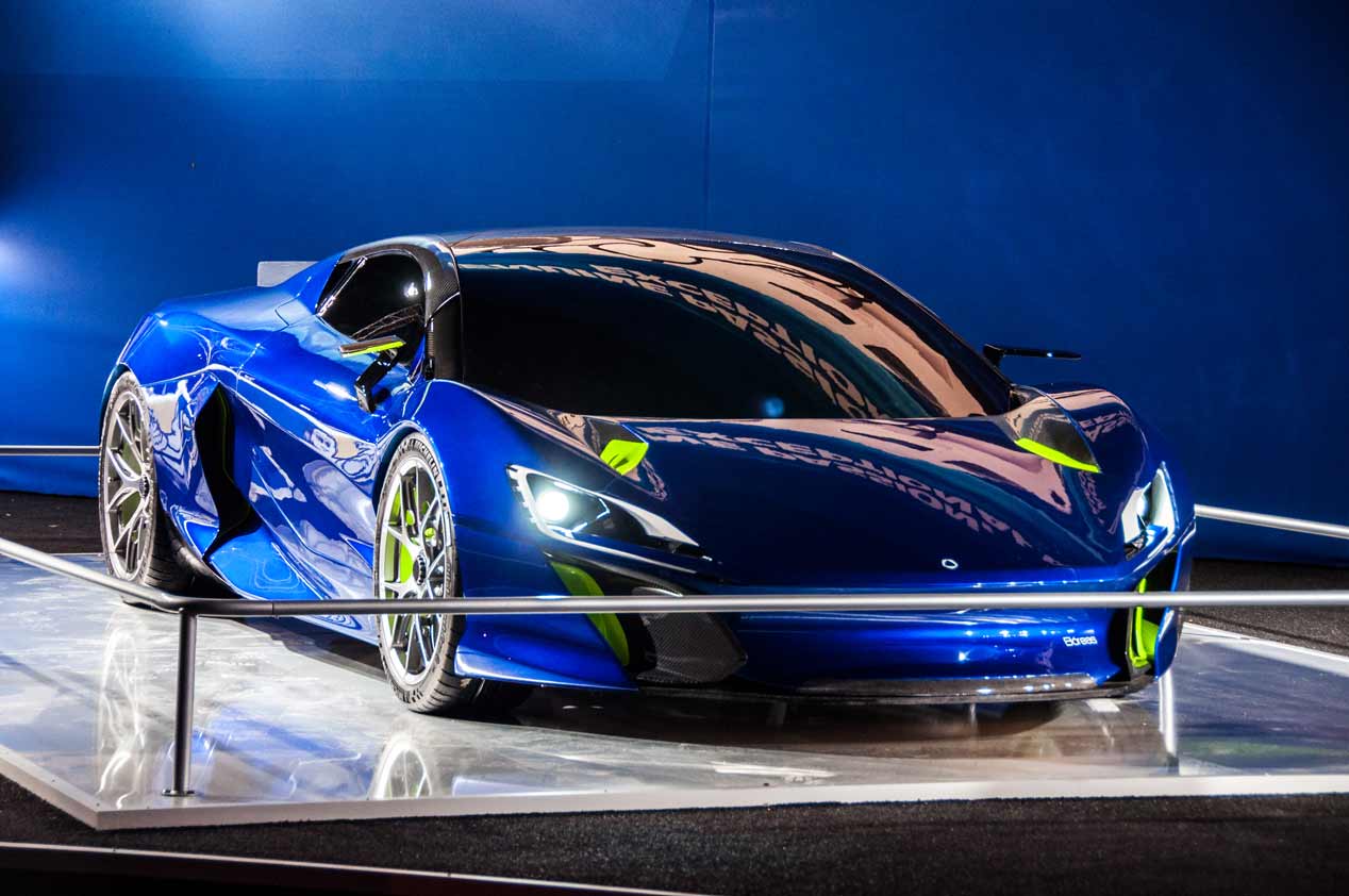Bóreas, las fotos del supercoche híbrido español