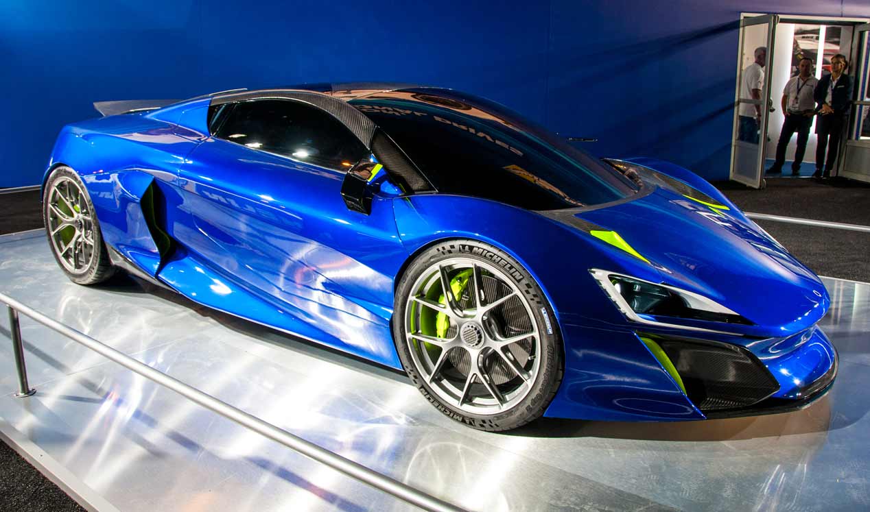 Bóreas, las fotos del supercoche híbrido español