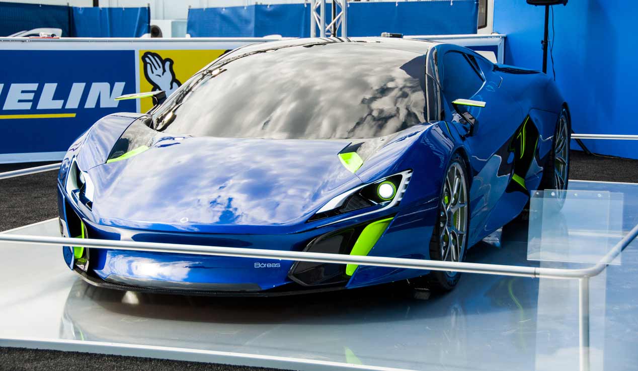 Bóreas, las fotos del supercoche híbrido español