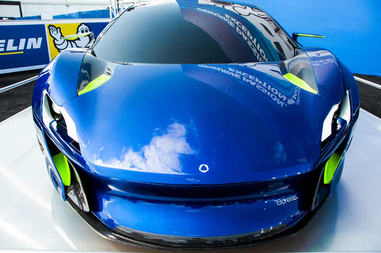 Bóreas, las fotos del supercoche híbrido español