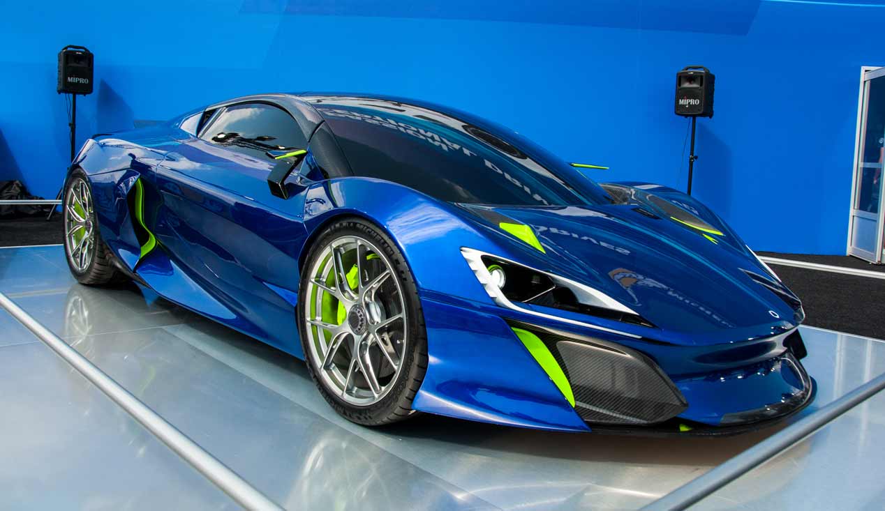 Bóreas, las fotos del supercoche híbrido español