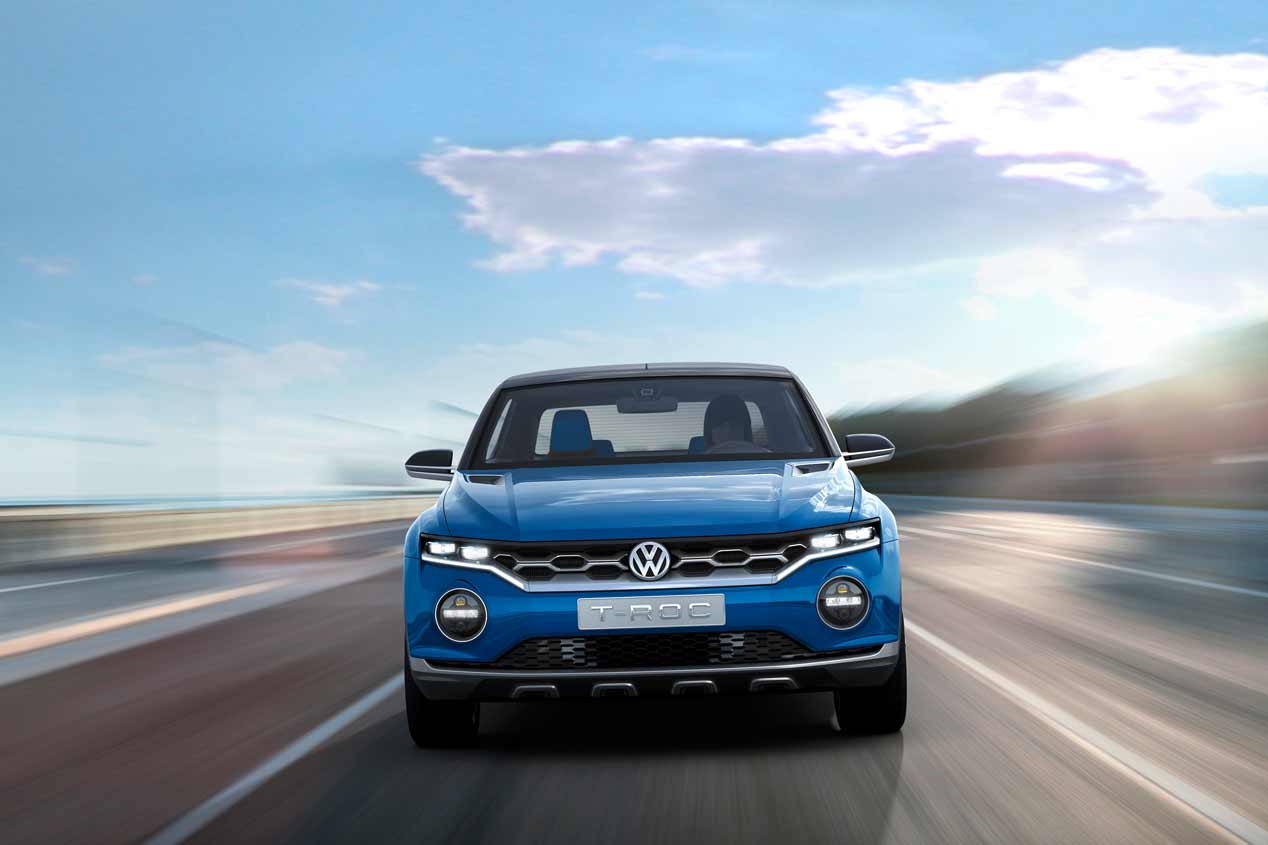 El Skoda Karoq y el VW T-Roc, en imágenes