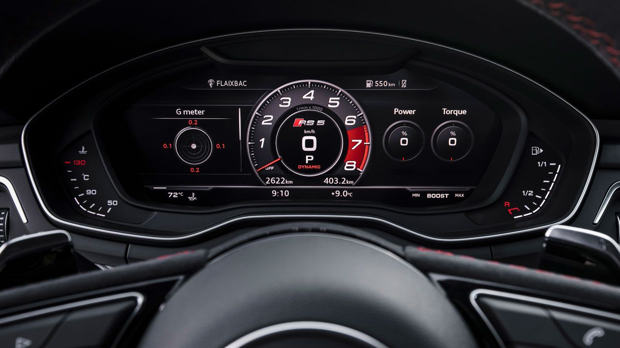 Audi RS5, coupé de alta tensión