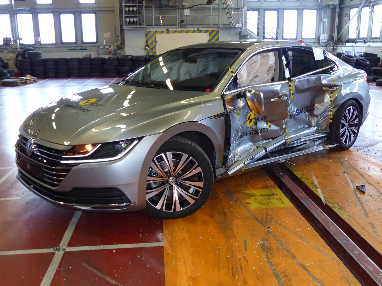 Test de choque Euro NCAP a los coches más nuevos del mercado