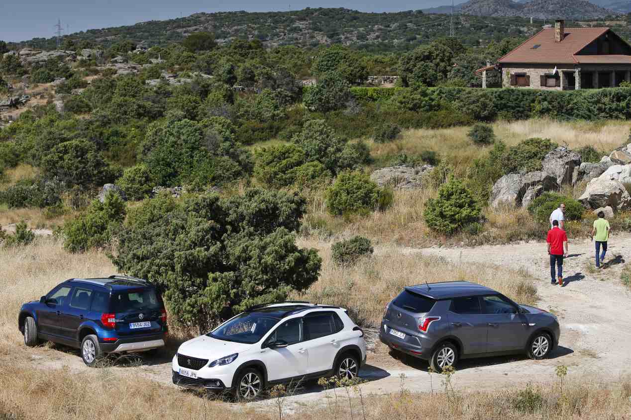 Comparativa SUV: Peugeot 2008 vs Skoda Yeti vs SsangYong Tivoli