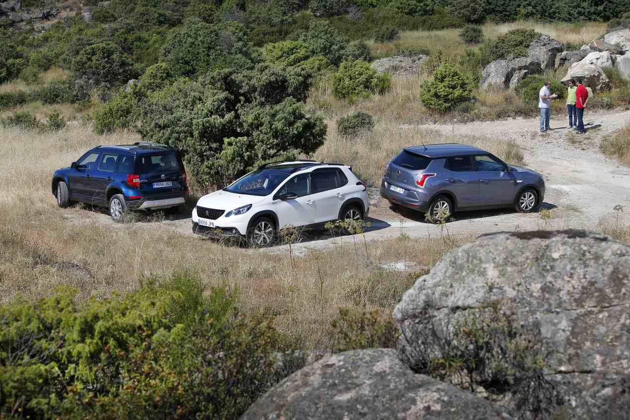 Comparativa SUV: Peugeot 2008 vs Skoda Yeti vs SsangYong Tivoli