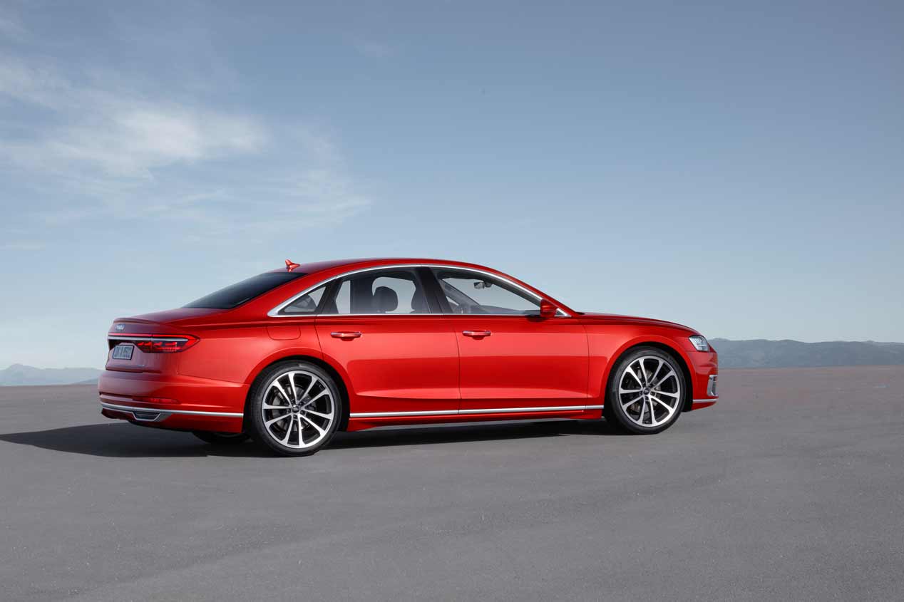 ¡Oficial! Nuevo Audi A8, sus FOTOS más espectaculares