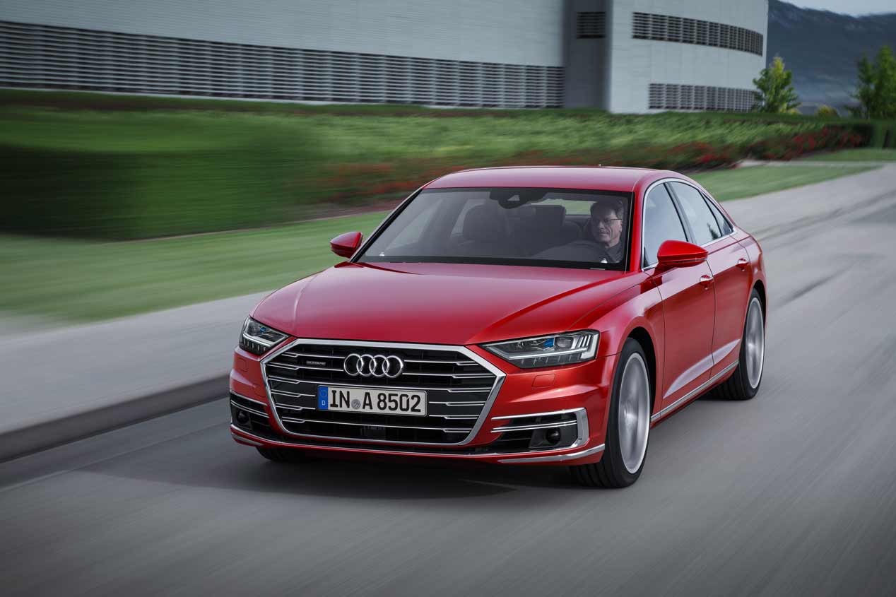 ¡Oficial! Nuevo Audi A8, sus FOTOS más espectaculares
