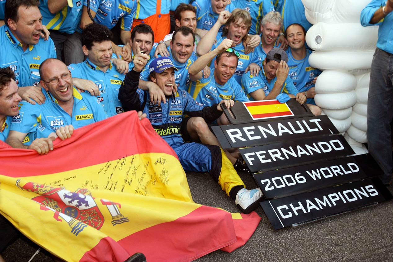 Renault y sus 40 años en la Fórmula 1