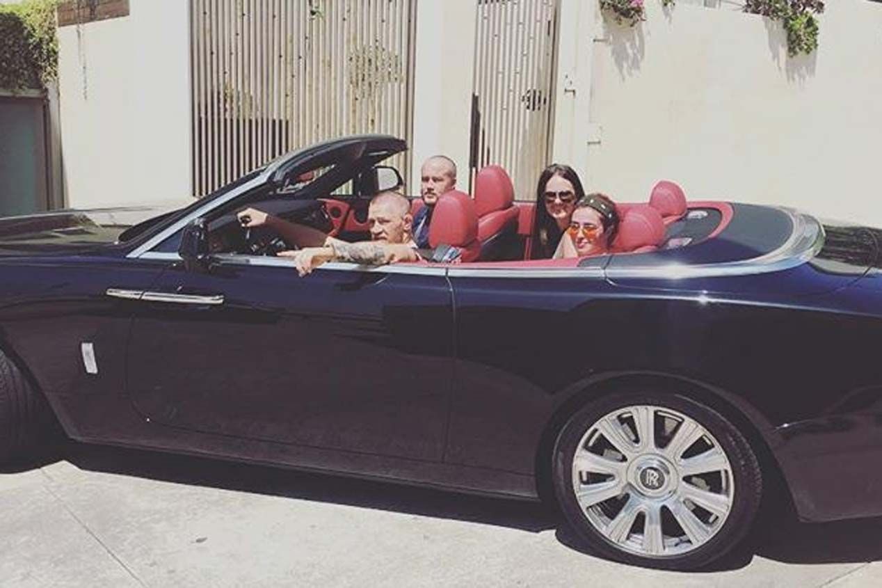 Los garajes de Mayweather y McGregor