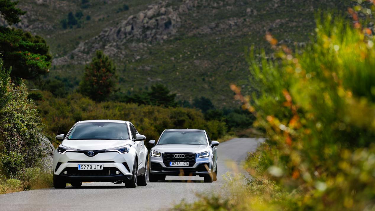 Comparativa: Toyota C-HR vs Audi Q2