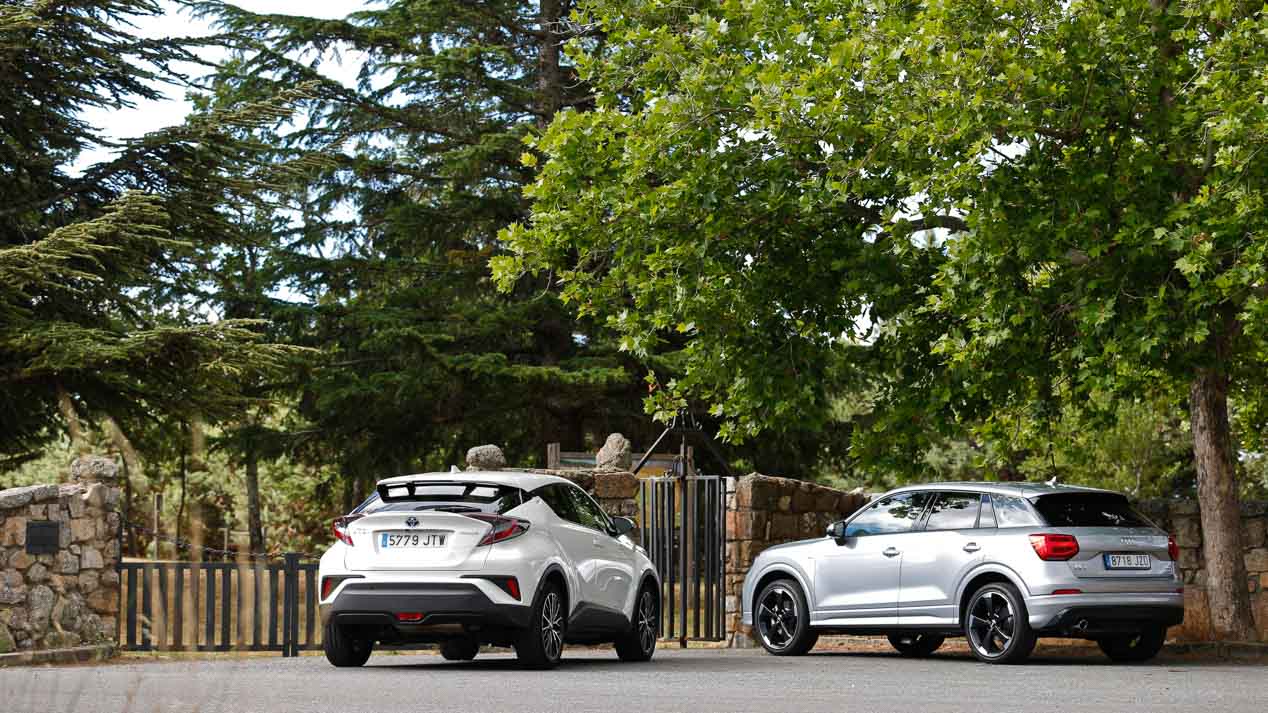 Comparativa: Toyota C-HR vs Audi Q2