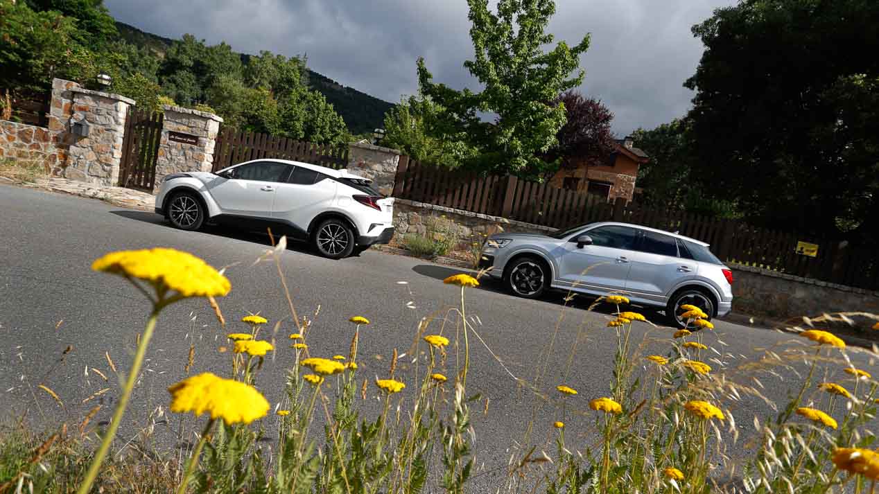 Comparativa: Toyota C-HR vs Audi Q2