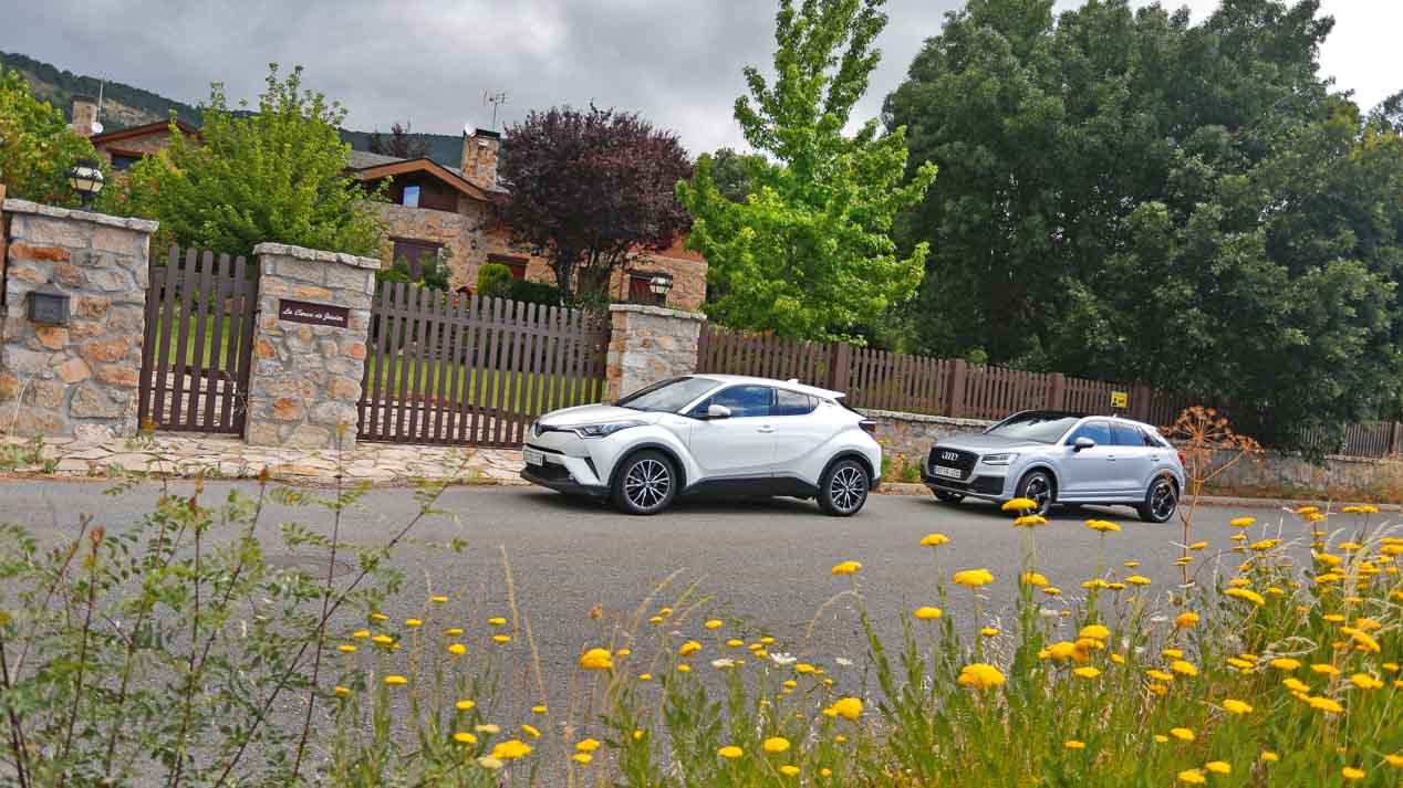 Comparativa: Toyota C-HR vs Audi Q2