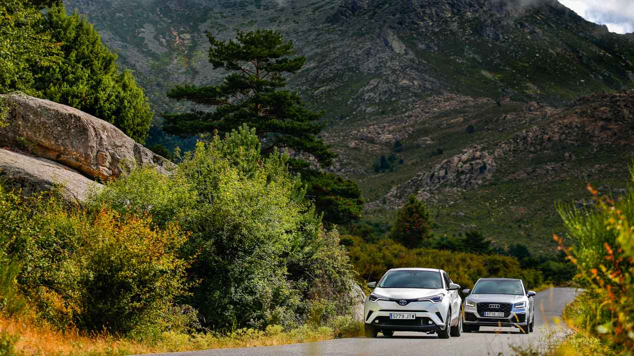 Comparativa: Toyota C-HR vs Audi Q2