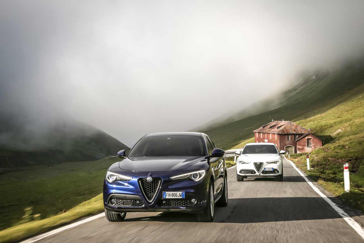 Alfa Romeo Stelvio 2.2D de 180 CV y 2.0 turbo de 200 CV