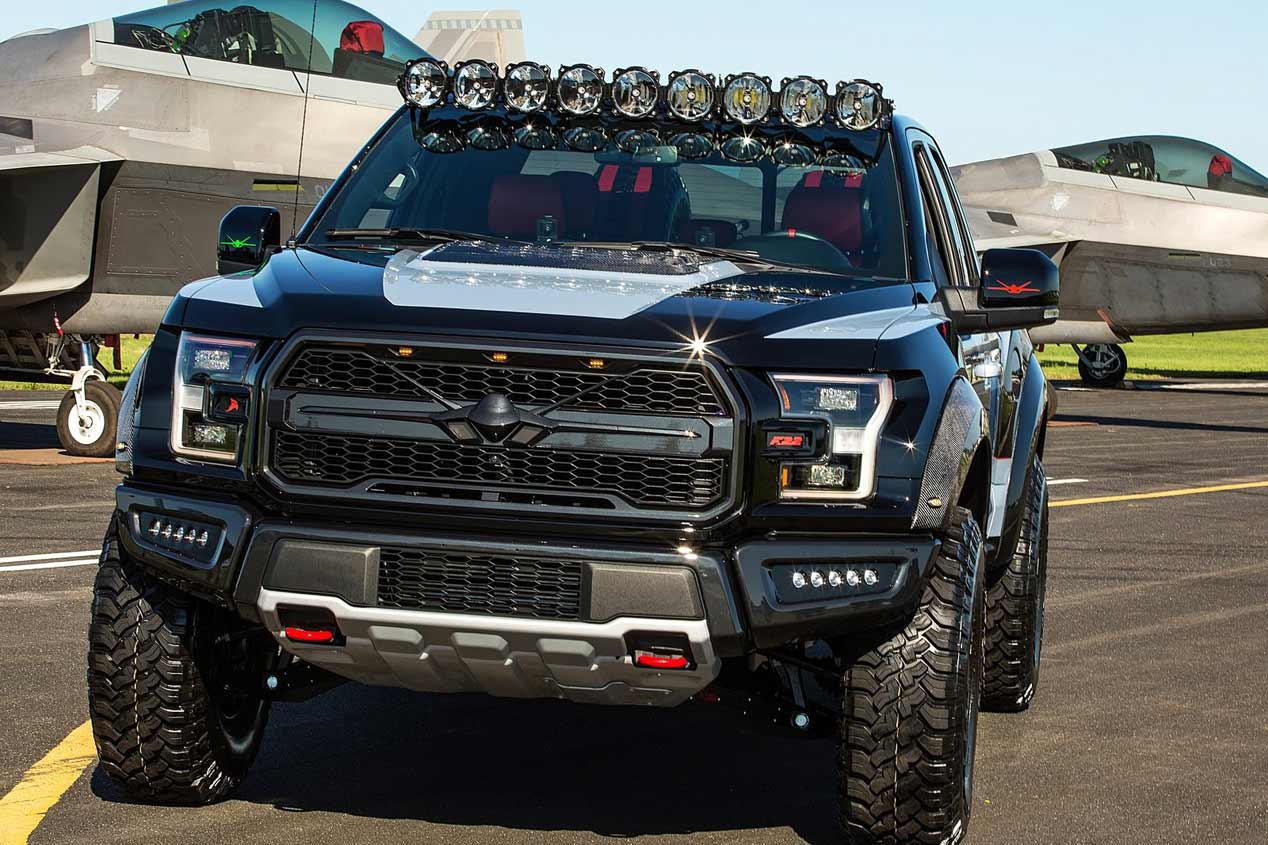 Ford F-150 Raptor F-22 Concept, un pick-up con la fuerza de un avión...