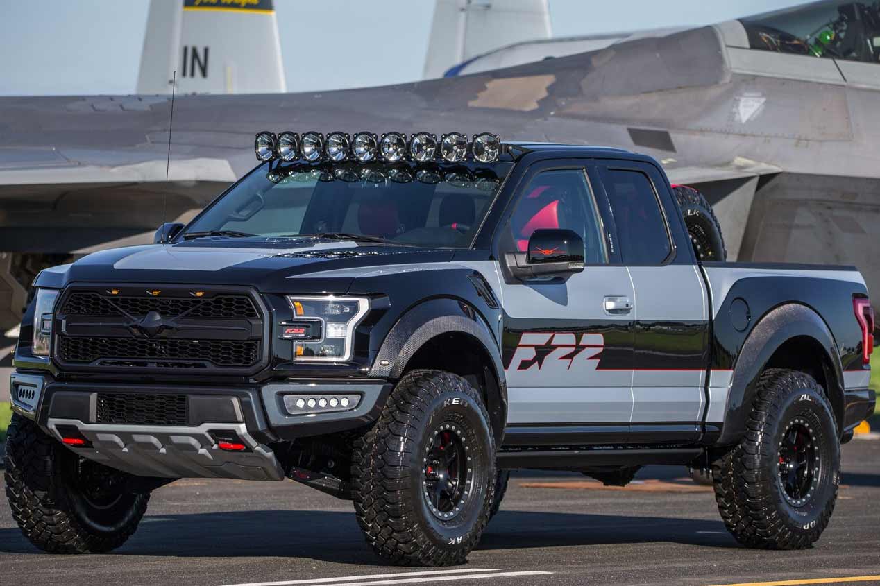 Ford F-150 Raptor F-22 Concept, un pick-up con la fuerza de un avión...