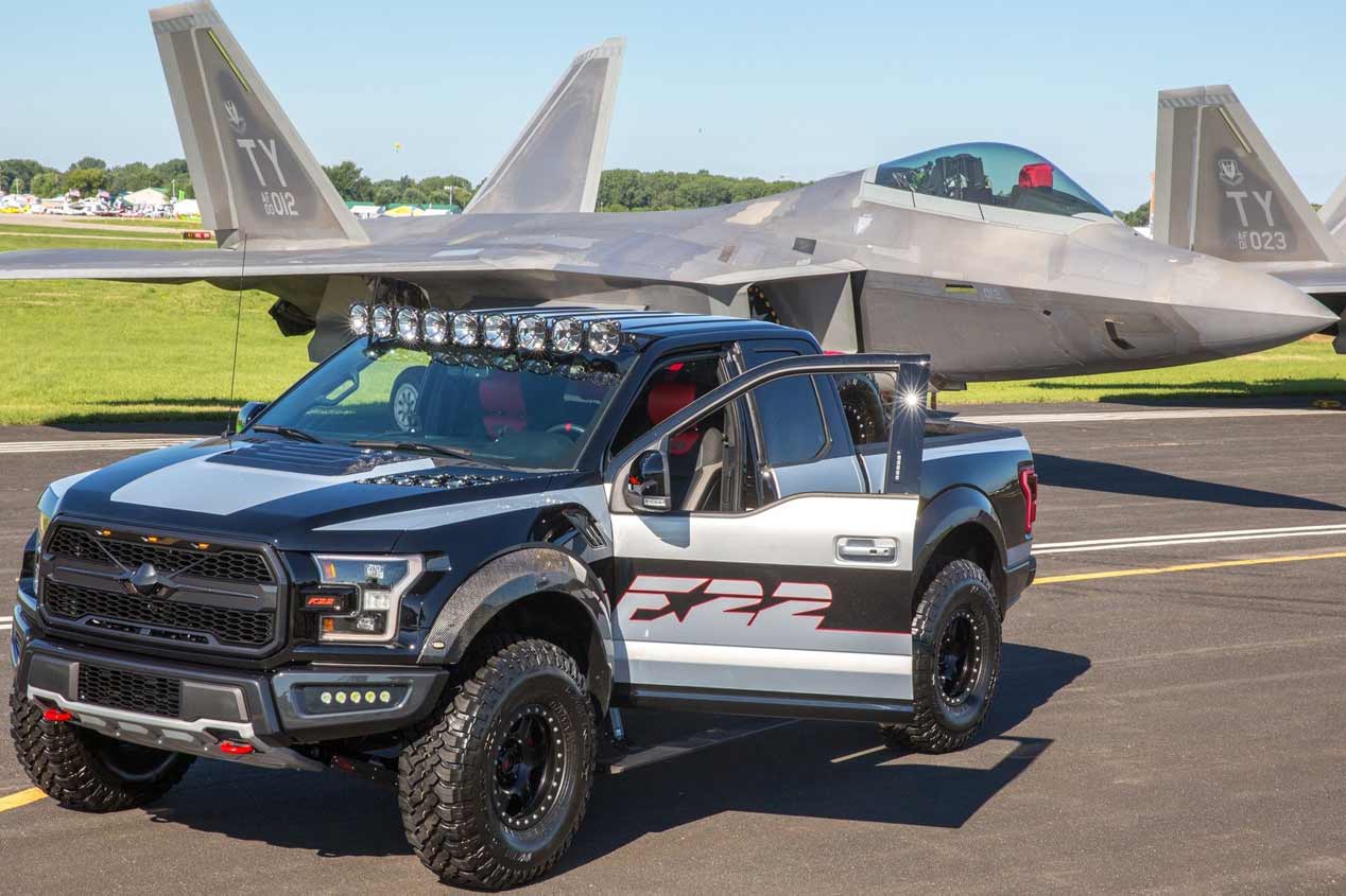 Ford F-150 Raptor F-22 Concept, un pick-up con la fuerza de un avión...