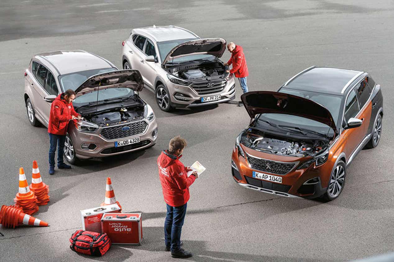 Peugeot 3008, Hyundai Tucson y Ford Kuga, a prueba