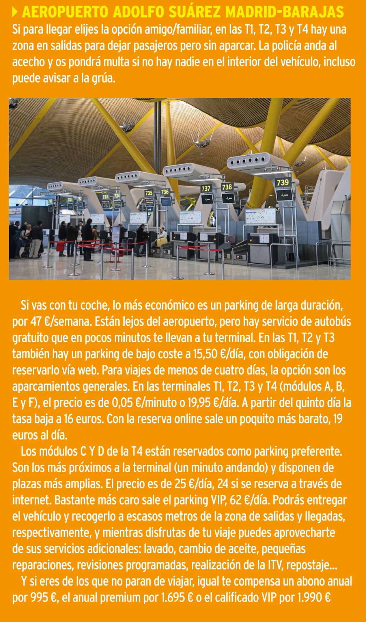 ¿Qué es más barato, aparcar dentro o fuera del aeropuerto?