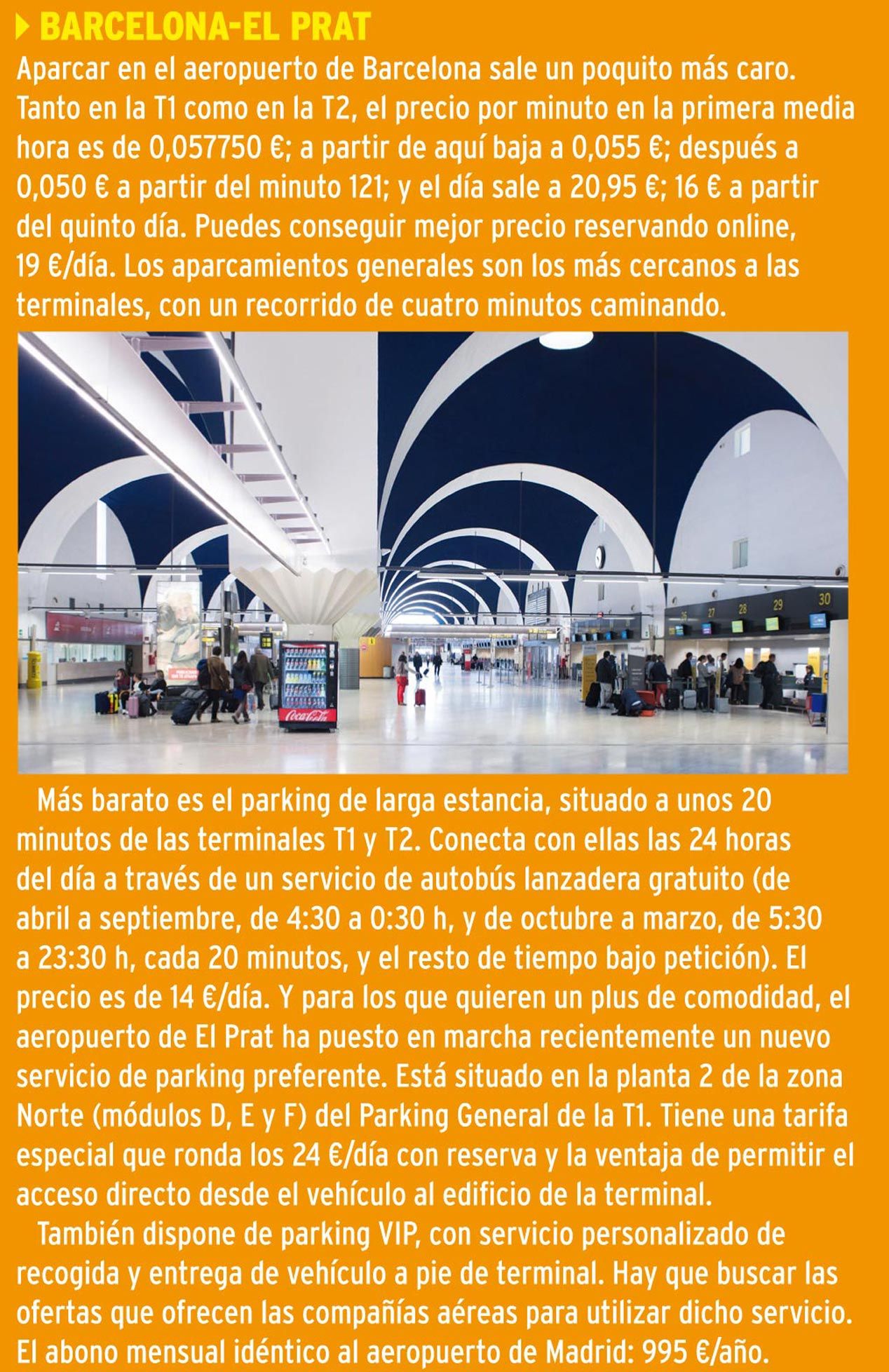 ¿Qué es más barato, aparcar dentro o fuera del aeropuerto?