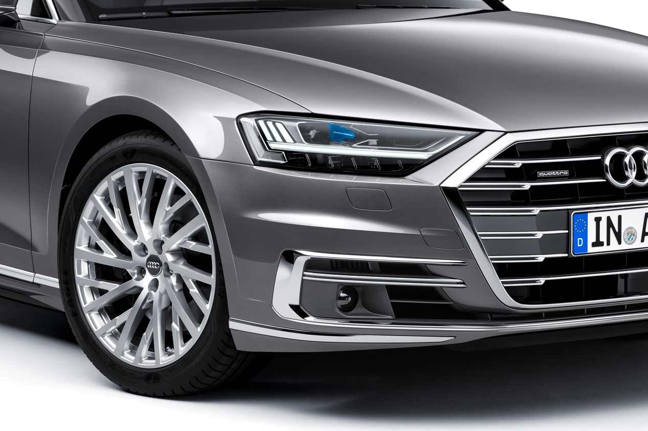 El nuevo escáner láser del Audi A8 2018, toda una revolución