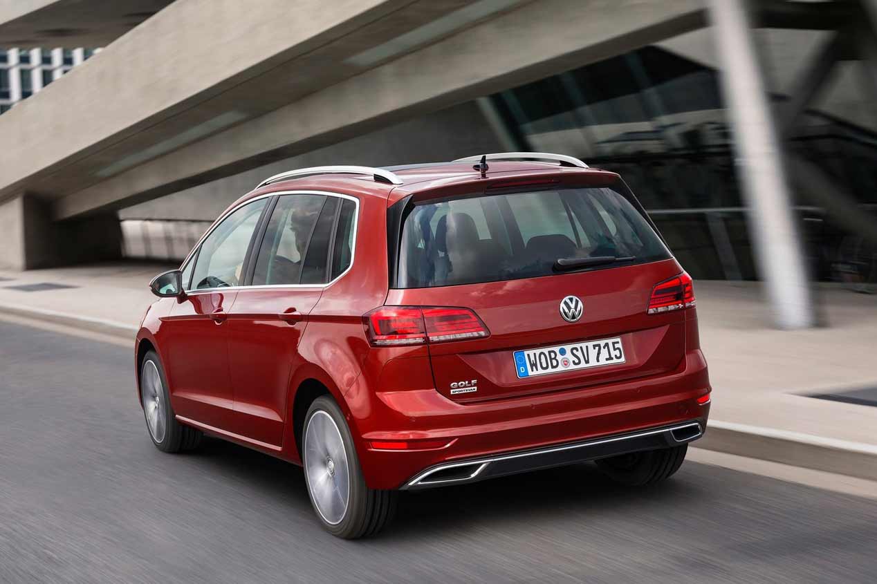 VW Golf Sportsvan 2018: sus mejores fotos